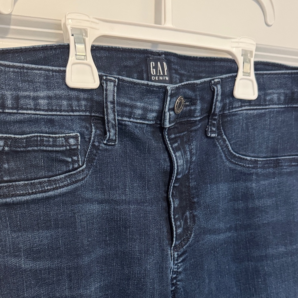 GAP Women's Deep Indigo Skinny Jeans (Favorite Jegging) - Picture 2 of 5